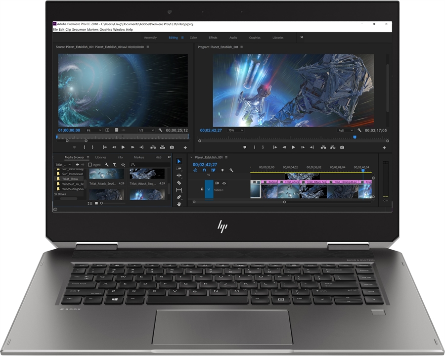 HP zBook Studio G7 Mobile 15" i7-10850H/32GB/512GB NVME SSD/webcam/1920x1080/T1000